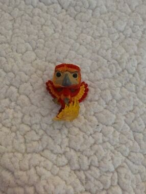 Harry potter phoenix Small Red & Yellow Bird Charm